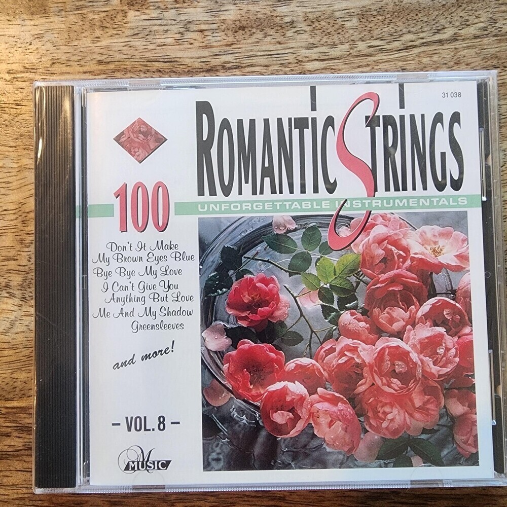 Romantic Strings CD Romantic Strings Vol. 8 Instrumental Easy 1993 White Album